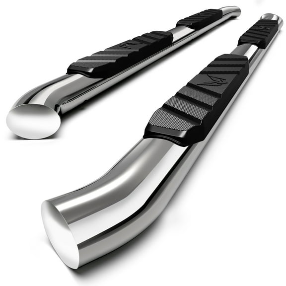 MaxMate 3.5" Oval Nerf Bar Side Steps Compatible with 2005-2023 Toyota Tacoma | Double Cab | SS2T35037MX | Side Rails Running Boards