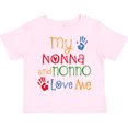 thumbnail image 3 of Inktastic My Nonna and Nonno Love Me Grandchild Boys or Girls Toddler T-Shirt, 3 of 5