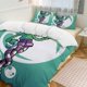 thumbnail image 2 of Ruby Gillman - Juego de cama de 3 piezas para niños, diseño de Kraken, supersuave, con 1 funda de edredón y 2 fundas de almohada, ideal como regalo de decoración de dormitorio para niños, niñas,, 2 of 8