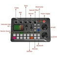 thumbnail image 3 of EIGTHTAIL F998 Sound Card Audio Mixer Podcast  Voice Changer for Board for Microphone Karaoke, 3 of 5