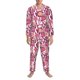 thumbnail image 3 of Balery Cute Girl Pijama para Hombre de Dos Piezas con Manga Larga, Conjunto de Dormir y Descanso Suave con Bolsillos-Large, 3 of 7