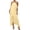 Yellow, variant on Kvture Chiffon Halter Bridesmaid Dresses for Women Spaghetti Straps Tiered Long Prom Evening Party Dress Blue