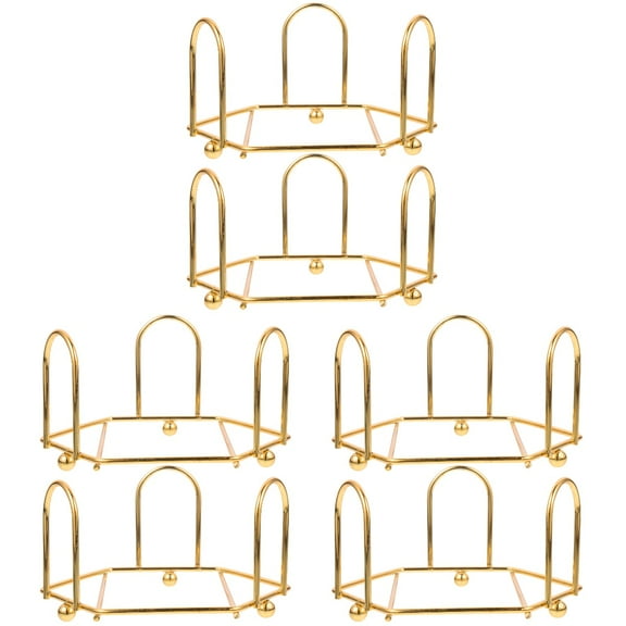 Set of 3 Coaster Storage Rack Not Easy Break Holder Creative