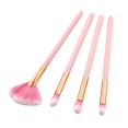 thumbnail image 1 of 4PCS Maquillaje de Ojos Polvo Colorete Cepillo de Comestics Set Kit, 1 of 9