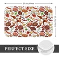 thumbnail image 2 of Sikiie Cooking Bbq Print Flannel Anti-slip Floor Mat 16x24in, Thickened Dustproof Entrance Door Mat Floor Mat for Kitchen, Bathroom, Laundry Room, 2 of 7