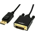 thumbnail image 6 of Rocstor premium 6 ft DisplayPort 1.2v to DVI Cable M/M - Displayport 1.2v to DVI  (Y10C155B1), 6 of 7