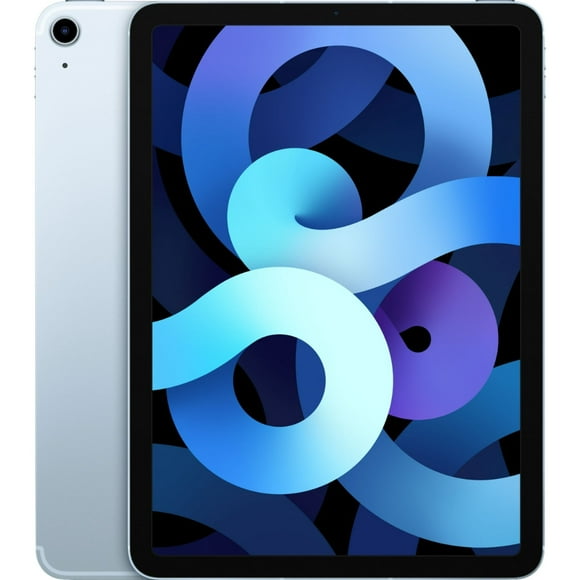Refurbished 2020 Apple iPad air Wi Fi+Cellular 64 GB Sky Blue (4th Generation) (Refurbished)