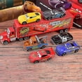 thumbnail image 1 of 7pcs Lightning Mcqueen Jackson Storm Mack Uncle Truck Diecast Metal Car Model-SinKeeU, 1 of 4