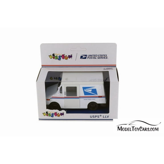Long Live Postal Mail Delivery Vehicle (LLV), White - Kinsmart 5112WB  - 1/34 scale Diecast Model Toy Car