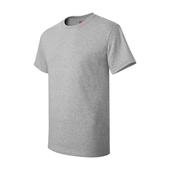 Hanes - Authentic Short Sleeve T-Shirt - 5250 - 5 Pack - Multi-Pack - Light Steel