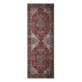 thumbnail image 2 of Keen Home Design Machine Washable Area Rugs with Non-slip Backing, Ideal for Hallway, Living Room, Bedroom, Kitchen and Laundry Room, Vintage Moroccan and Low Pile Rug - ( 2'6'' x 12' ), 2 of 9