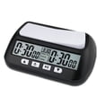 thumbnail image 1 of Reloj de ajedrez digital con alarma audible YS 902, versión en inglés, color negro, 1 of 12