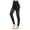 Black, variant on Juslio Leggings for Women Casual Patchwork Workout Sporty Yoga Pants High Waist Comfortable Leggings