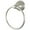 Brushed Nickel, variant on Kingston Brass Restoration 6" Towel Ring