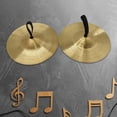 thumbnail image 6 of Kids Handheld Cymbals, Hand Cymbals, Musical Instrument, Educational Finger Cymbals, Crash Cymbal for Kids for Activity, Concerts, Events 9cm, 6 of 8