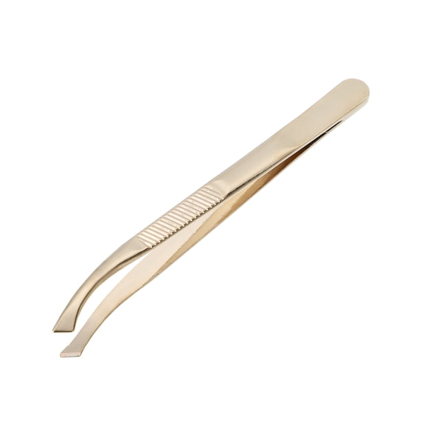 Pinza para cejas Unique Bargains Antideslizante Acero inoxidable 8.4x0.7cm