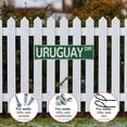 thumbnail image 4 of Street Sign Uruguay Dr Sign Rustic Metal Tin Sign Home Outdoor Art Wall Decorations For Cafe Bar Kitchen 4X16 Inch, 4 of 7