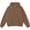 Brown, variant on YMNXA Womens Hoodies With Pocket Long Sleeve Solid Color Loose Comfortable Sweatshirt For Casual Daily Wear Black L