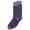Purple, variant on Alfani Mens Cube Midweight Socks, Black, 10-13