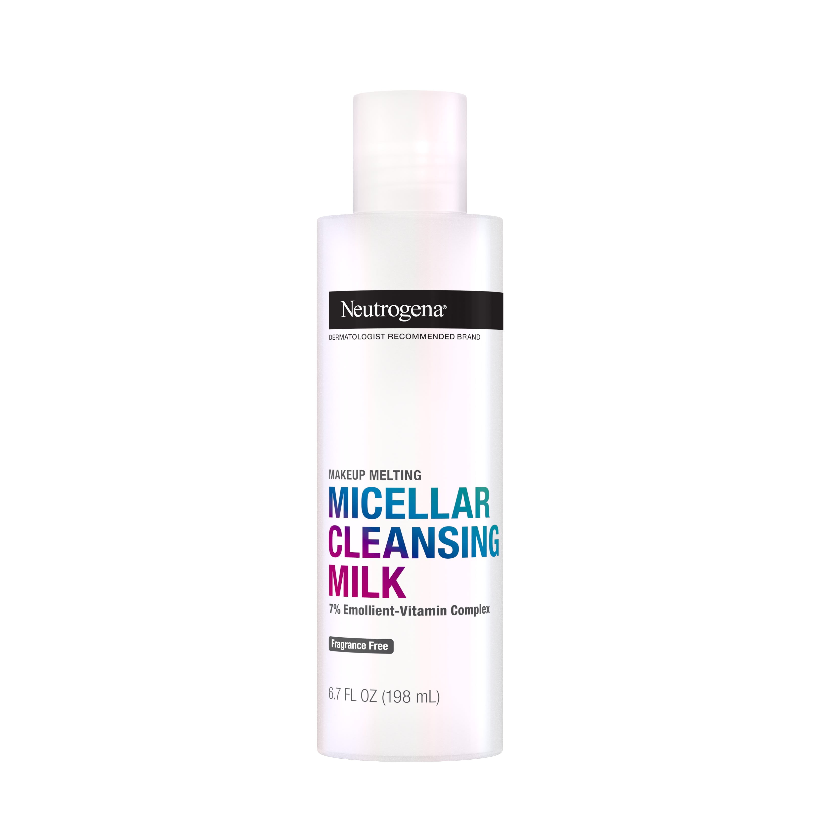 Neutrogena Makeup Melting Micellar Milk, Makeup Remover, 6.7 fl. oz
