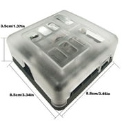 XUKEY 6 Way Plastic 12V Standard Blade Fuse Holder Block for Car, Ship