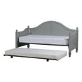 thumbnail image 2 of Hillsdale Furniture Augusta Daybed with Suspension Deck and Trundle Unit  Gray, 2 of 15