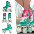 thumbnail image 4 of Crazy Skates Glam Roller Skates | Adjustable or Fixed Sizes | Glitter Sparkle Quad Skates for Women and Girls, 4 of 7