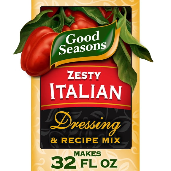 Good Seasons Zesty Italian Dressing & Recipe Seasoning Mix, 4 Count Packets