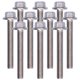 thumbnail image 1 of 10 tornillos de cabeza hexagonal con brida de acero inoxidable 304, accesorios M5, 10/12/16/20/25/30/35/40 mm, M5 x 35, 1 of 14