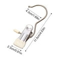 thumbnail image 2 of Stainless Steel Portable Travel And HomeHanging Hooks, Space-Saving Clothes Hook Clothespins With Hook Laundry Organizer Durable Hanging Clip Wardrobe Rack, 2 of 2