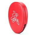 thumbnail image 4 of Mitones Boxeo Cuero PU Al Desgaste para MMA Muay Thai () Rojo, 4 of 9