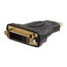Duplex In Line Adapter - C2G DVI-D Female to HDMI Male Inline Adapter - video adapter - HDMI / DVI