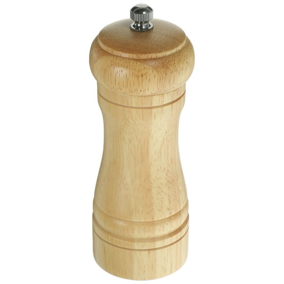 SOPOTUTU Wooden Salt Container with Lid, Kitchen Seasoning Tool, Khaki, Durable Spice Storage, 1 Piece