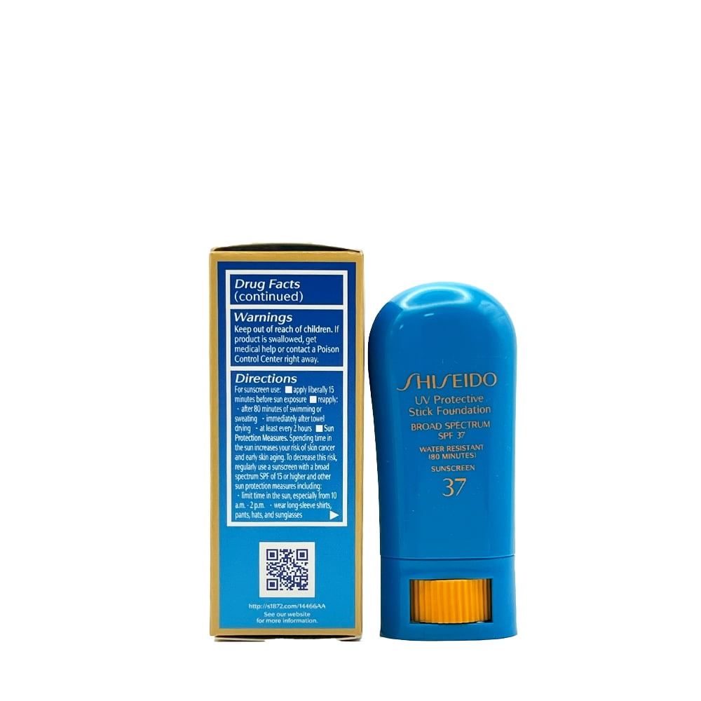 Shiseido UV Protective Stick Foundation SPF 37 - Fair Ivory,  0.31oz/9g
