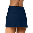 thumbnail image 5 of Women Swim Shorts High Waisted Bathing Suit Bottoms Tummy Control Swim Boyshorts Full Coverage Boardshort, 5 of 9