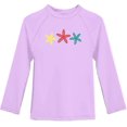thumbnail image 1 of Girl's Rash Vest Long Sleeve Rash Vest Uv Protection Rash Top Quick Drying Rash Guard 3-12 Years, 1 of 5