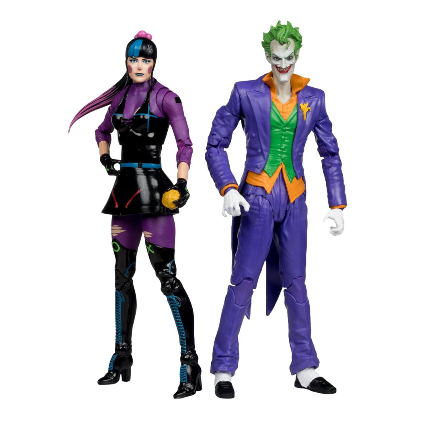 DC Multiverse Joker and Punchline 7-In Action Figure 2-Pack