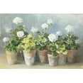 thumbnail image 2 of Art.com White Geraniums Art Print by Danhui Nai, 24" x 16", 2 of 4