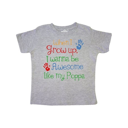 

Inktastic Awesome Like Poppa Gift Toddler Boy or Toddler Girl T-Shirt