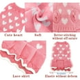 thumbnail image 4 of Dalrosia Dog Sweater Puppy Dress: Warm Pet Small Dogs Clothes Winter Dog Heart Sweater Doggy Sweatshirt Doggie Coat Cat Clothing Kitten Dresses, 4 of 4