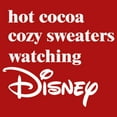 thumbnail image 2 of Boy's Disney Hot Cocoa and Cozy Sweaters  Graphic Tee Red X Small, 2 of 4