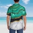 thumbnail image 5 of Men's & Boys Hawaiian Shirt Short Sleeve Tropical Holiday Summer Beach Shirts, 5 of 8