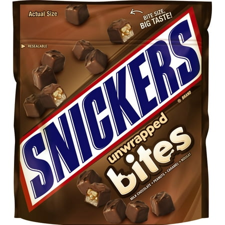 Snickers Unwrapped Bites Candy, 8 oz
