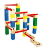 Wooden Marble Run Toy Building Blocks Game 54 piece