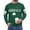 Dark Green, variant on Men's St. Patrick's Day Sláinte Celtic Cross Crew Neck Sweatshirt Long Sleeve Pullover