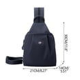 thumbnail image 2 of Czzoypi Lightweight Commuting Backpack Travel-Friendly Sports Clearance (C), Lightweight Commuting Backpack Travel-Friendly Sports Waist Pack Convertible Crossbody And Shoulder Bag, 2 of 5