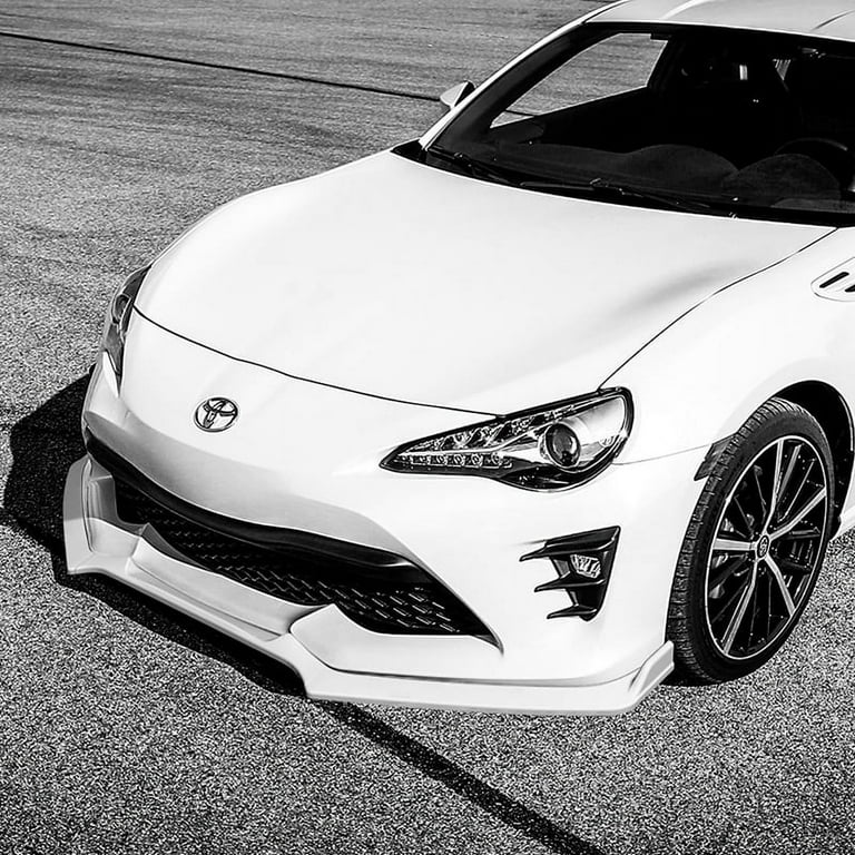 For 2017 2020 Toyota 86 CS Style JDM Painted White Front Bumper Body Spoiler Lip Walmart