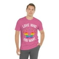 thumbnail image 5 of Love Who You Want Gay Pride LGBTQ+ Elephant Rainbow Hearts S-3XL, 5 of 8