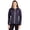 Dark Navy, variant on LCO00073 Rainier Primaloft Womens Eco Full Zip Hybrid Jacket-Black-XXL