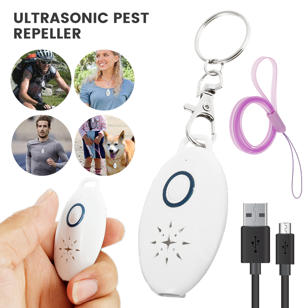 MTFun Ultrasonic Mosquito Repellent, Portable Electric Ultrasonic ...